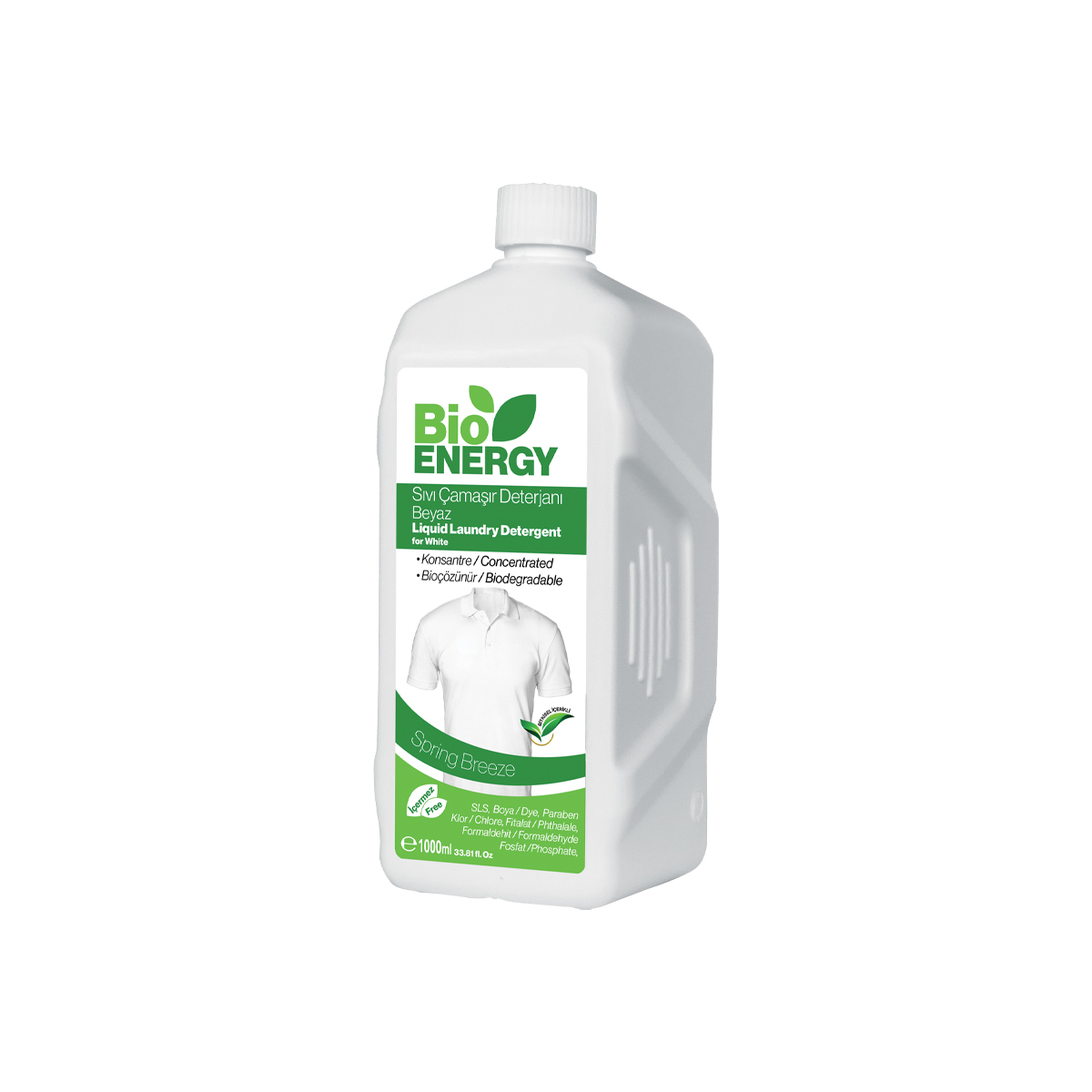 Bioenergy Sıvı Çamaşır Deterjanı Beyaz 1000ml