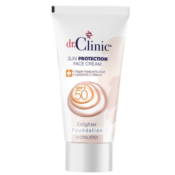 Dr.Clinic Spf 50+ Aydınlatıcı Güneş Kremi 50 ml