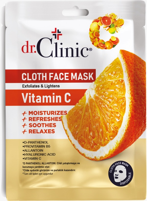 Dr.Clinic Vitamin C Kağıt Maske