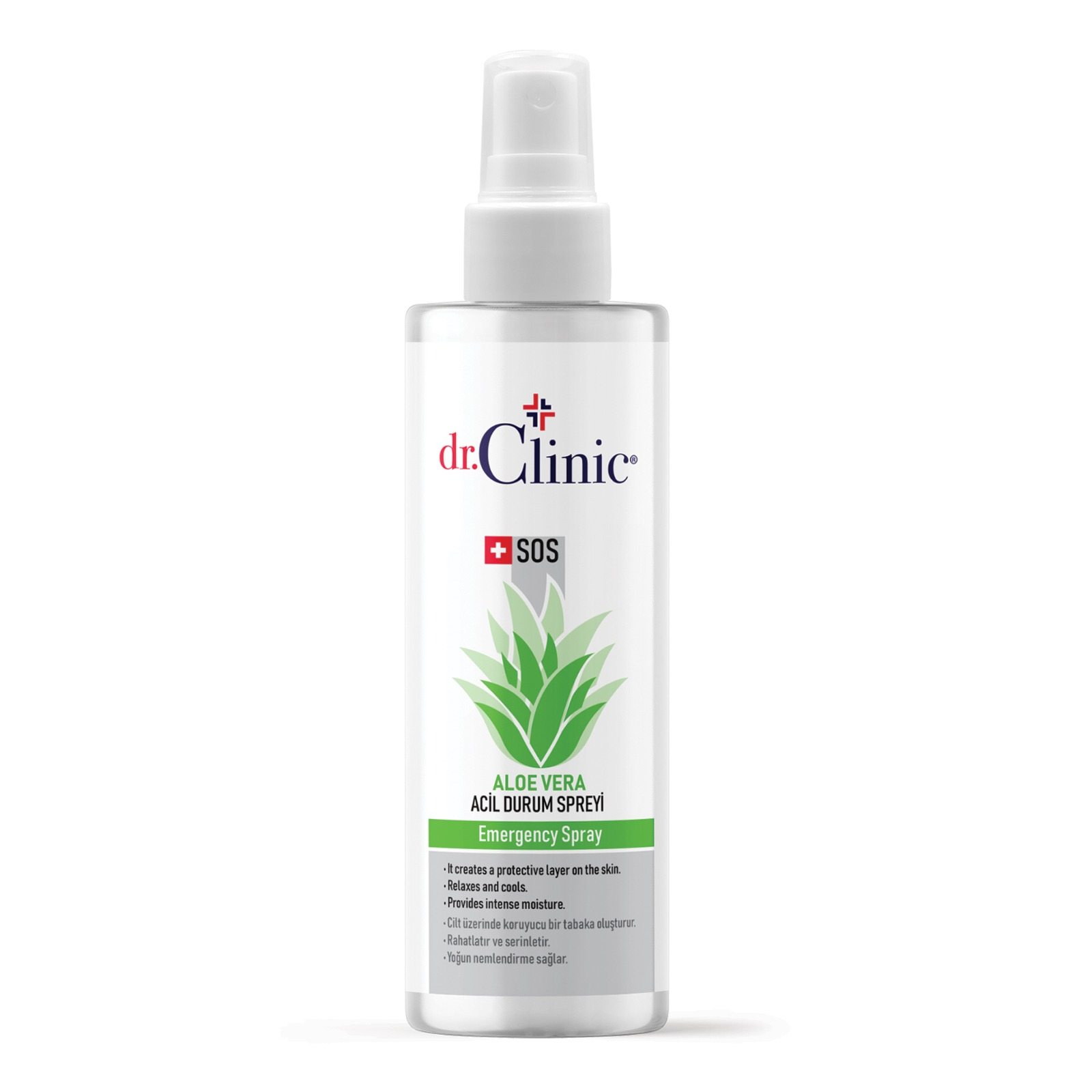 Dr.Clinic ALOE VERA Acil Durum Spreyi 150 ml