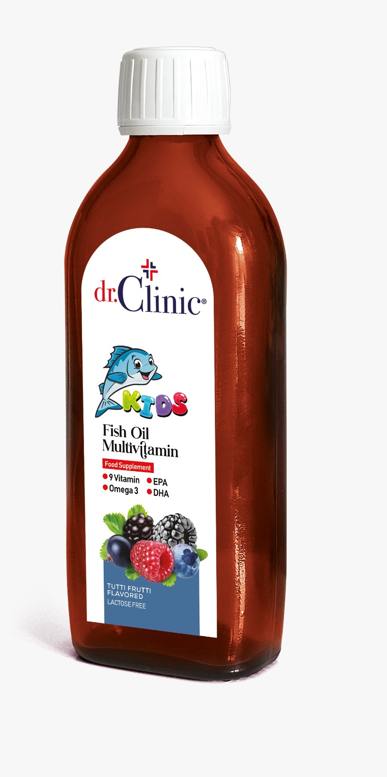 Dr.Clinic Fish Oil Multivitamin 150 ml Syrup