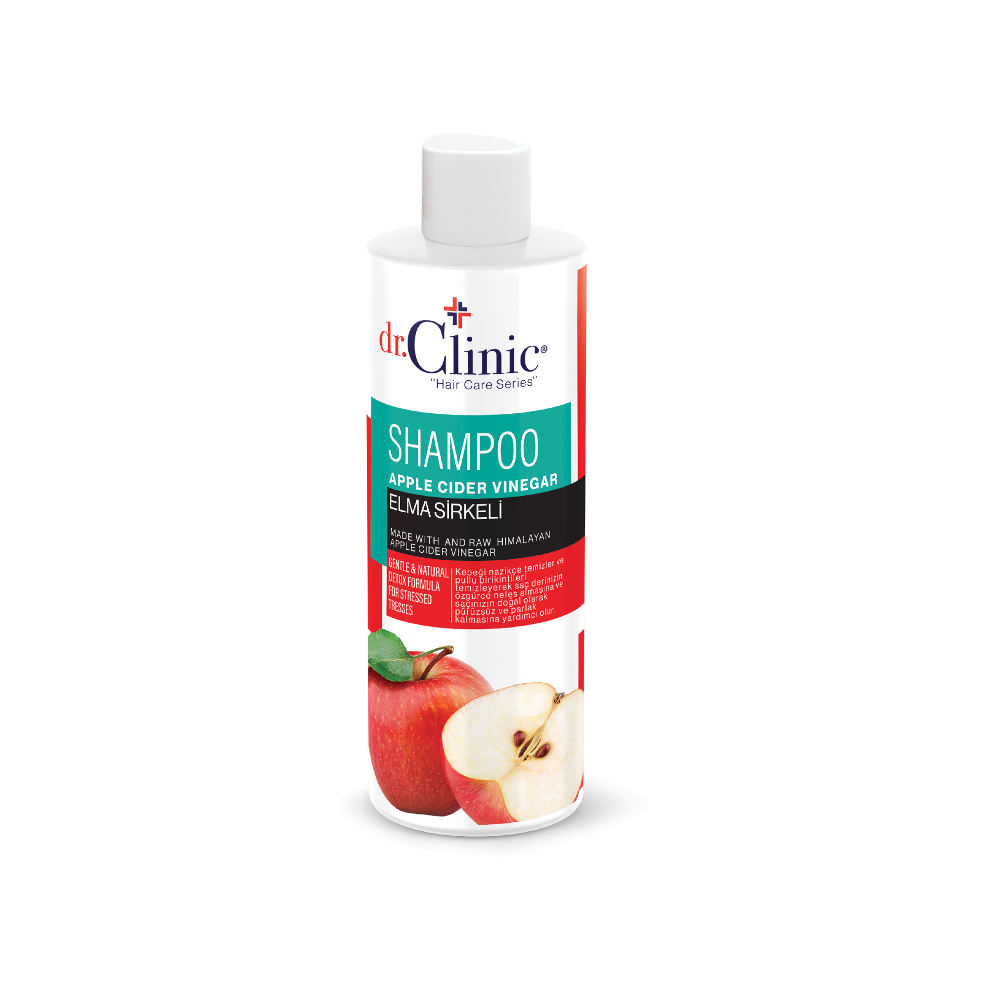 Dr.Clinic Bitkisel İçerikli Elma Sirkeli Şampuan 400 ml