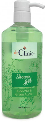 Dr.Clinic Duş Jeli Aloevera & Yeşil Elma 600 ml