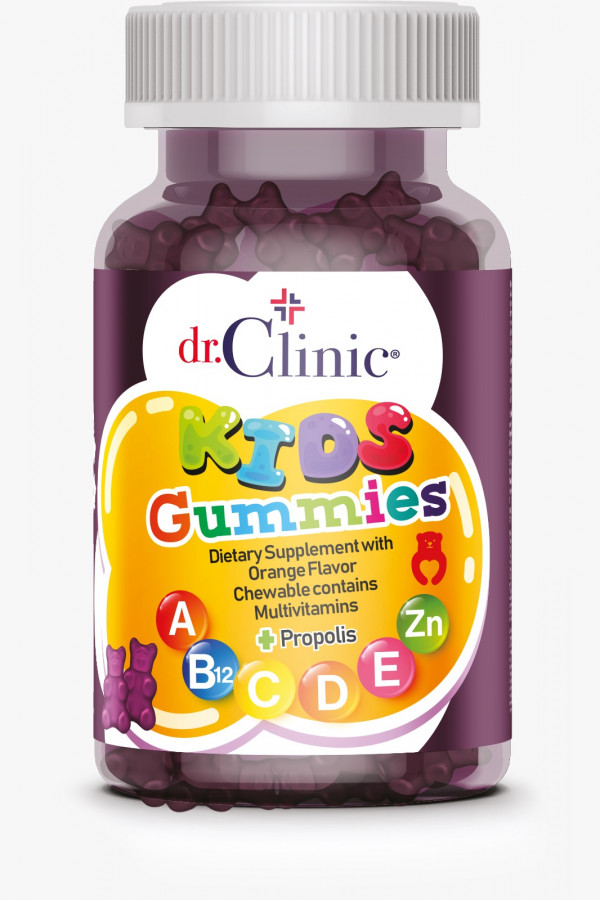 Dr.Clinic Multivitamin Çiğnenebilir Jel Form Kids