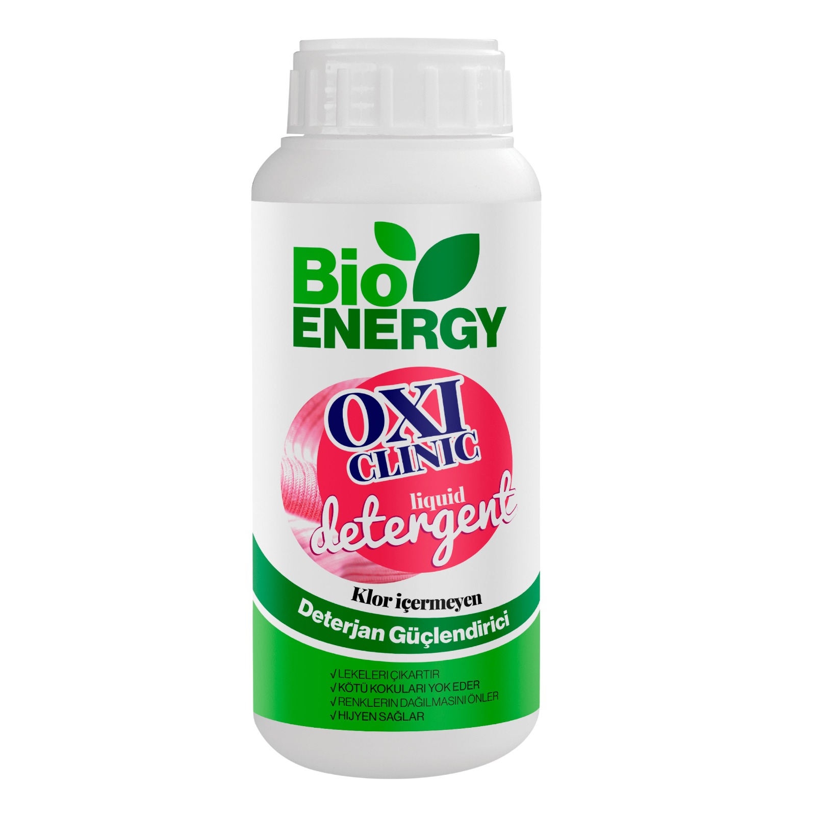 Bioenergy Oxi Clinic Çamaşır Leke Çıkarıcı 500 Ml