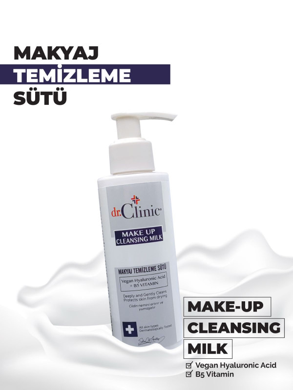 Dr.Clinic Makyaj Temizleme Sütü 150 ml