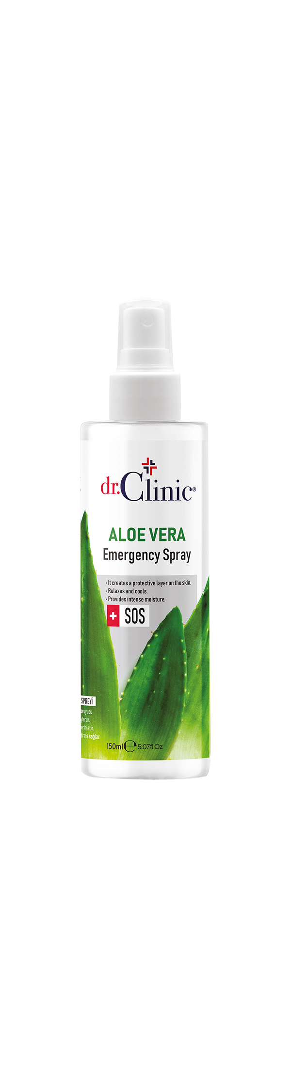 Dr.Clinic ALOE VERA Acil Durum Spreyi 150 ml