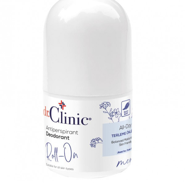 Dr.Clinic Antiperspirant Men Deodorant Roll-On 50ml