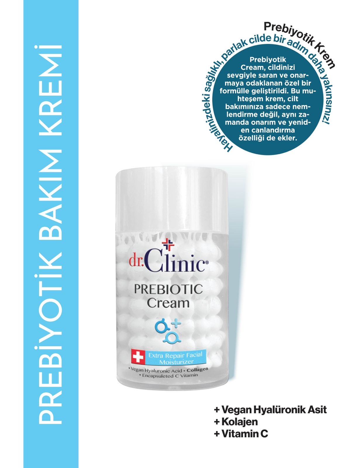 Dr.Clinic Prebıotıc Bakım Kremi 100 ml