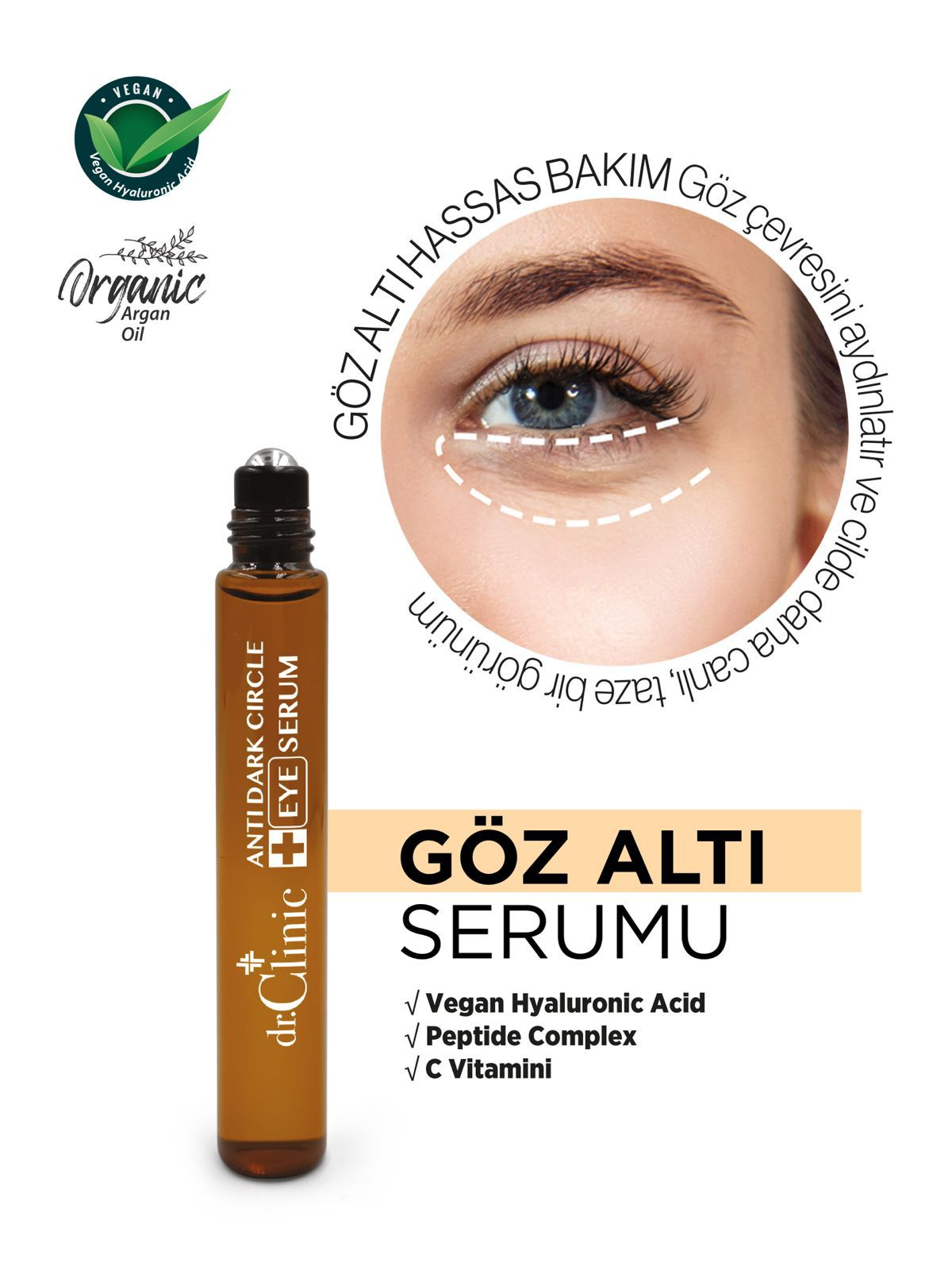 Dr.Clinic Göz Çevresi Bakım Serumu 10ml