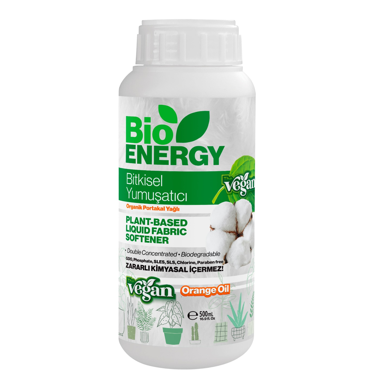 Bioenergy Bitkisel Yumuşatıcı 500 Ml