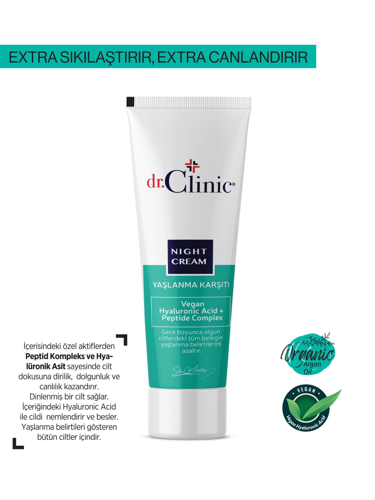 Dr.Clinic Yaşlanma Karşıtı Gece Kremi 50 Ml