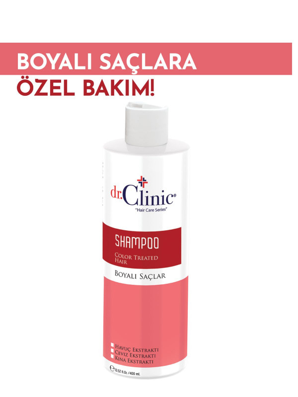 Dr.Clinic Şampuan Boyalı Saçlar 400 ml