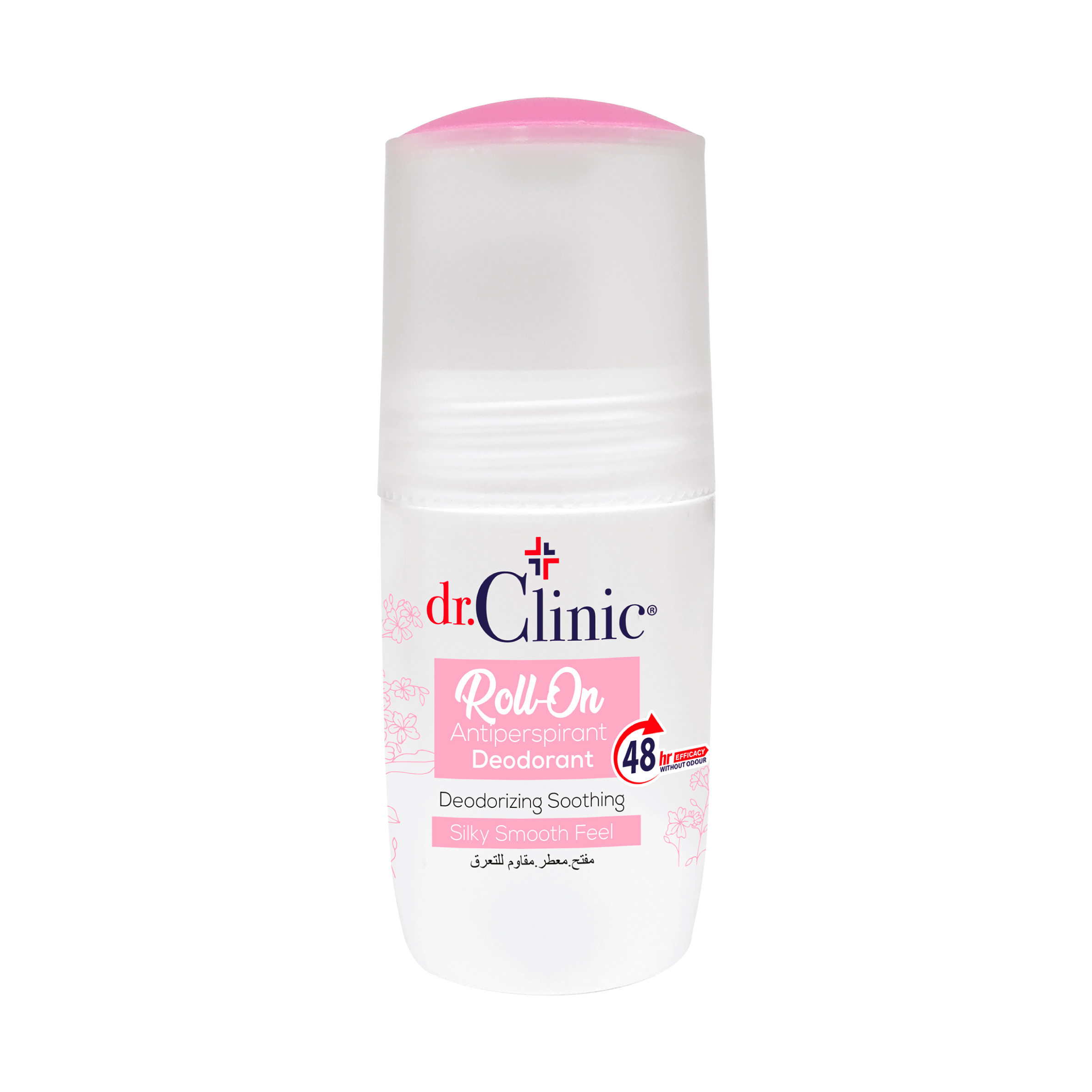 Dr.Clinic Antiperspirant DEO ROLL-ON Unisex - Pink 75 ml