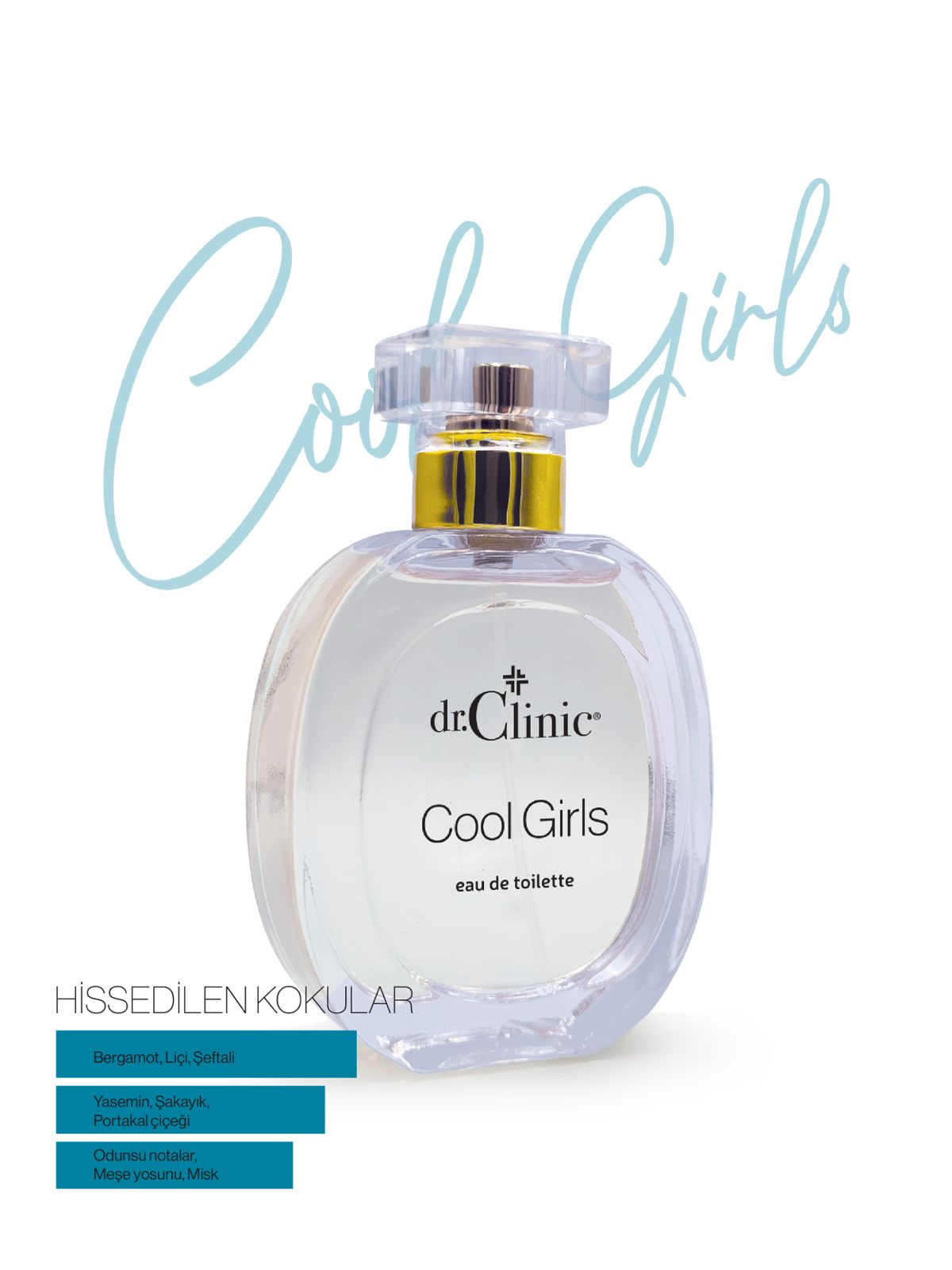 Dr.Clinic Cool Girls Kadın Parfüm Edt 50ml