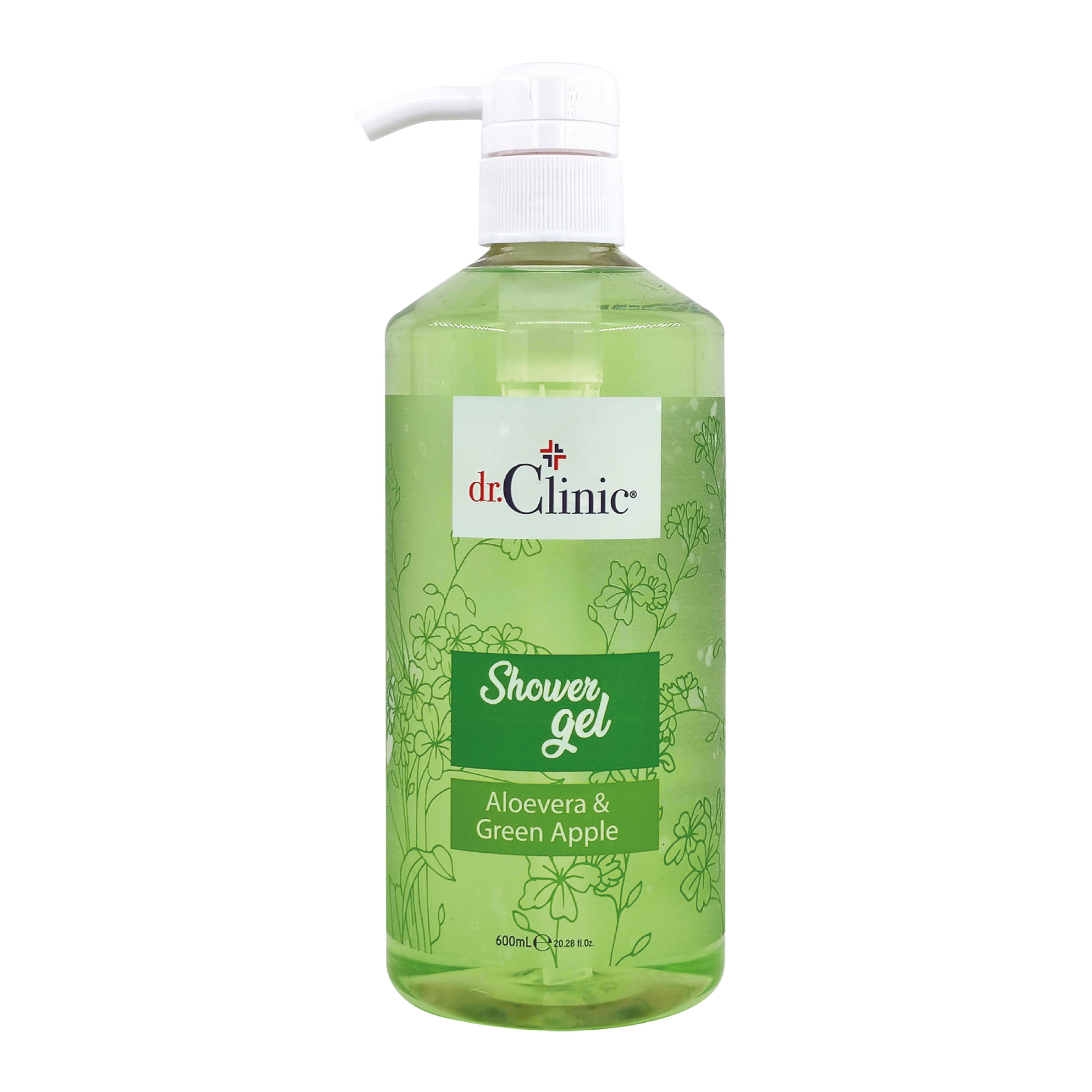 Dr.Clinic Duş Jeli Aloevera & Yeşil Elma 600 ml