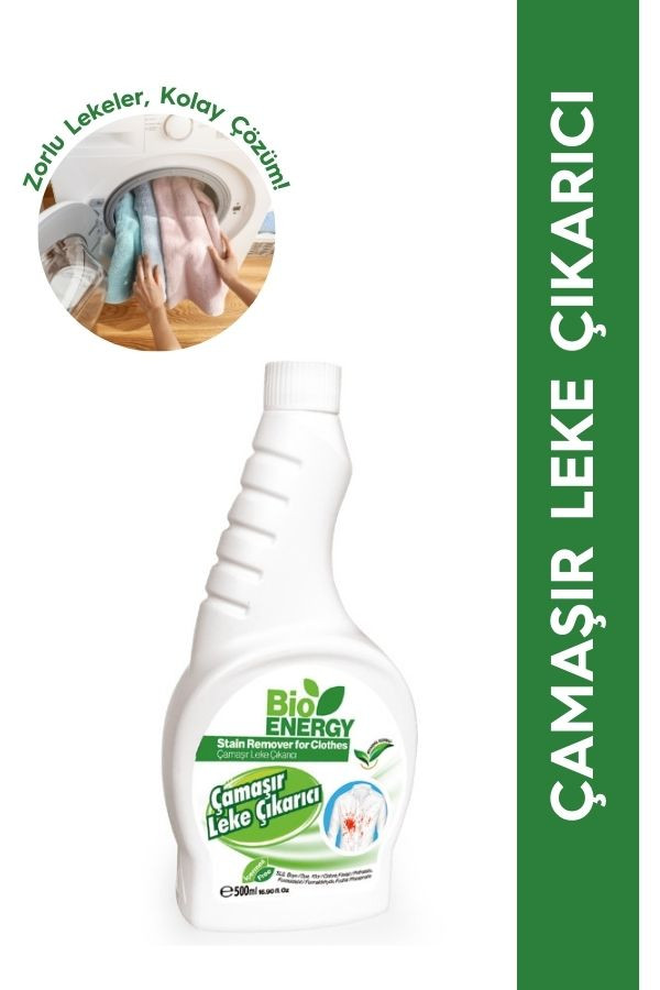 Bioenergy Çamaşır Leke Çıkarıcı 500 ml