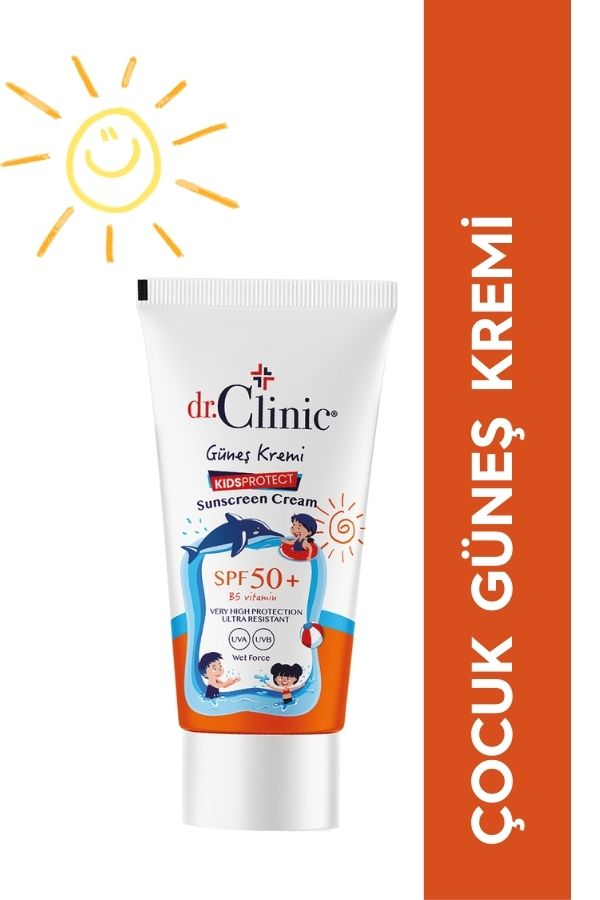 Dr.Clinic Güneş Koruyucu Çocuk Kremi Spf 50+ (50ml)