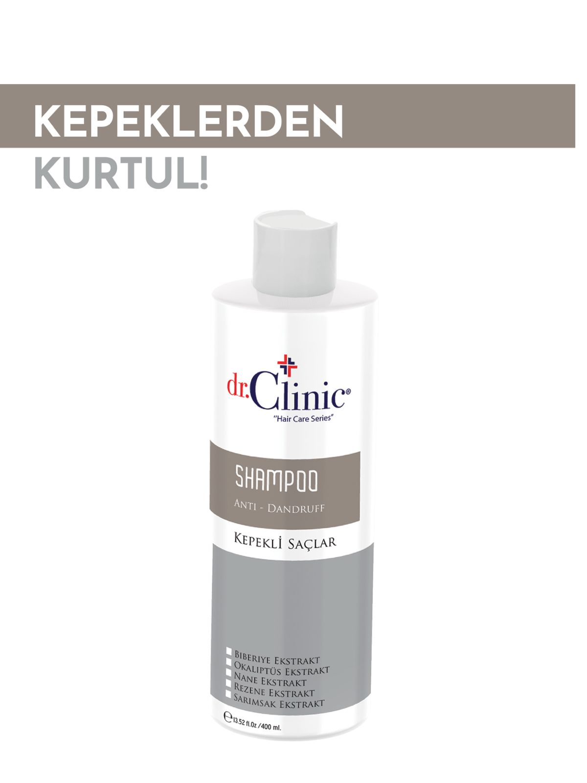 Dr.Clinic Şampuan Kepek Etkili 400 ml