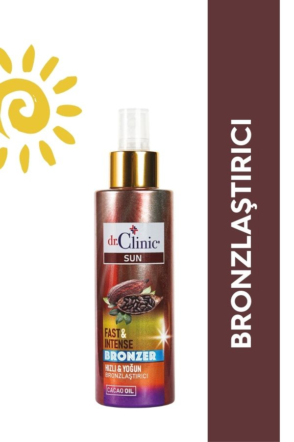 Dr.Clinic Güneşe Karşı Yoğun Bronzlaştırıcı Sprey 150 ml