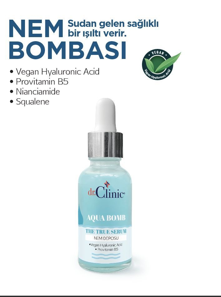 Dr.Clinic AQUA BOMB Nem Deposu Serum 30 ml