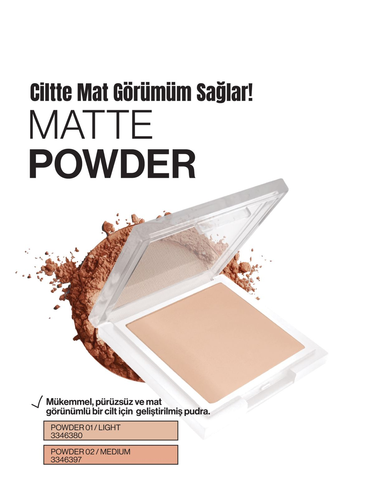 Dr.Clinic Matte Powder 01 Light 7ml