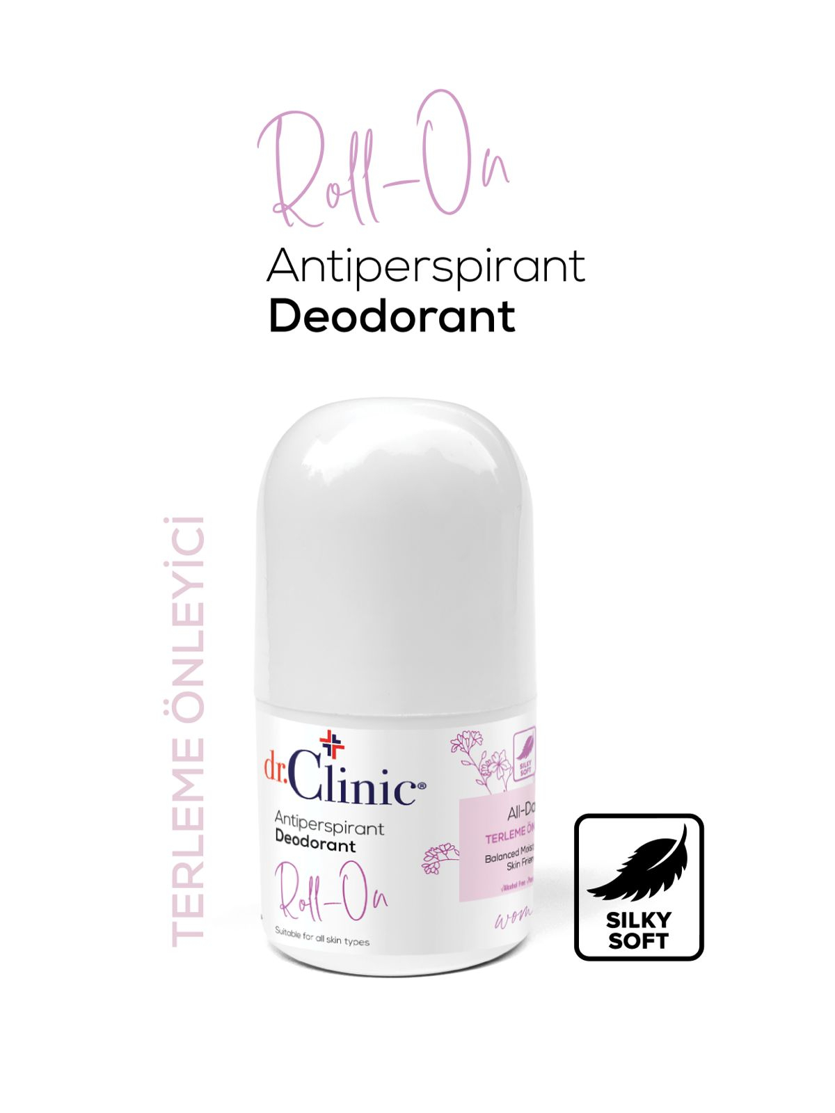 Dr.Clinic Antiperspirant Women Deodorant Roll-On 50ml