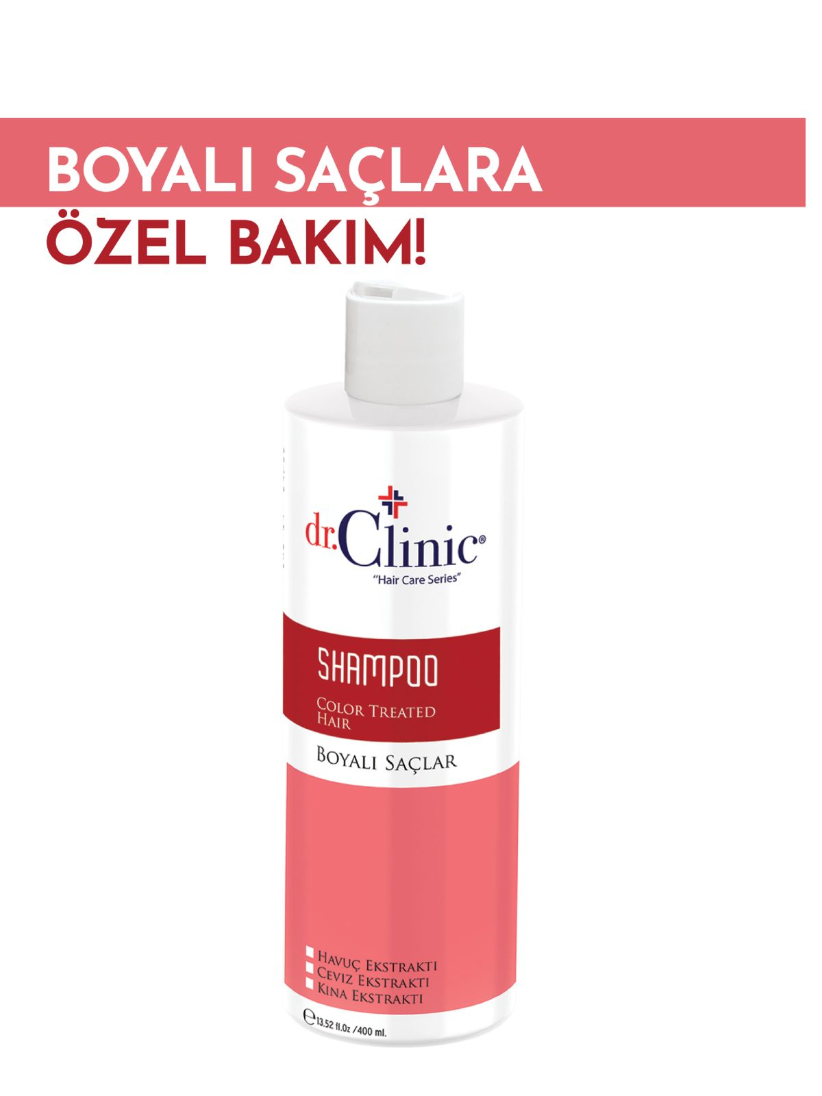 Dr.Clinic Şampuan Boyalı Saçlar 400 ml