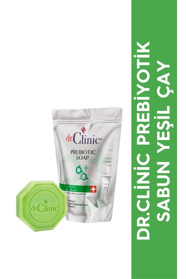 Dr.Clinic Prebiyotik Sabun Yeşil Çay 100gr