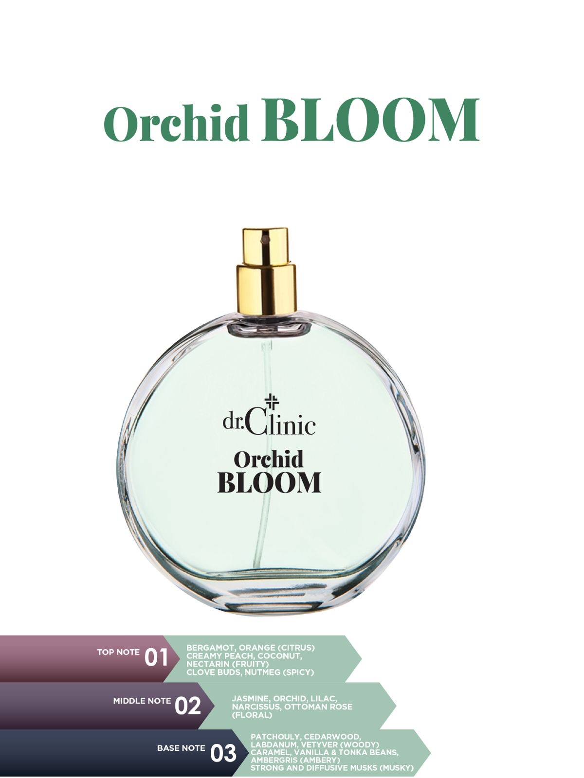 Dr.Clinic Orchid Bloom Kadın Parfüm 50 Ml