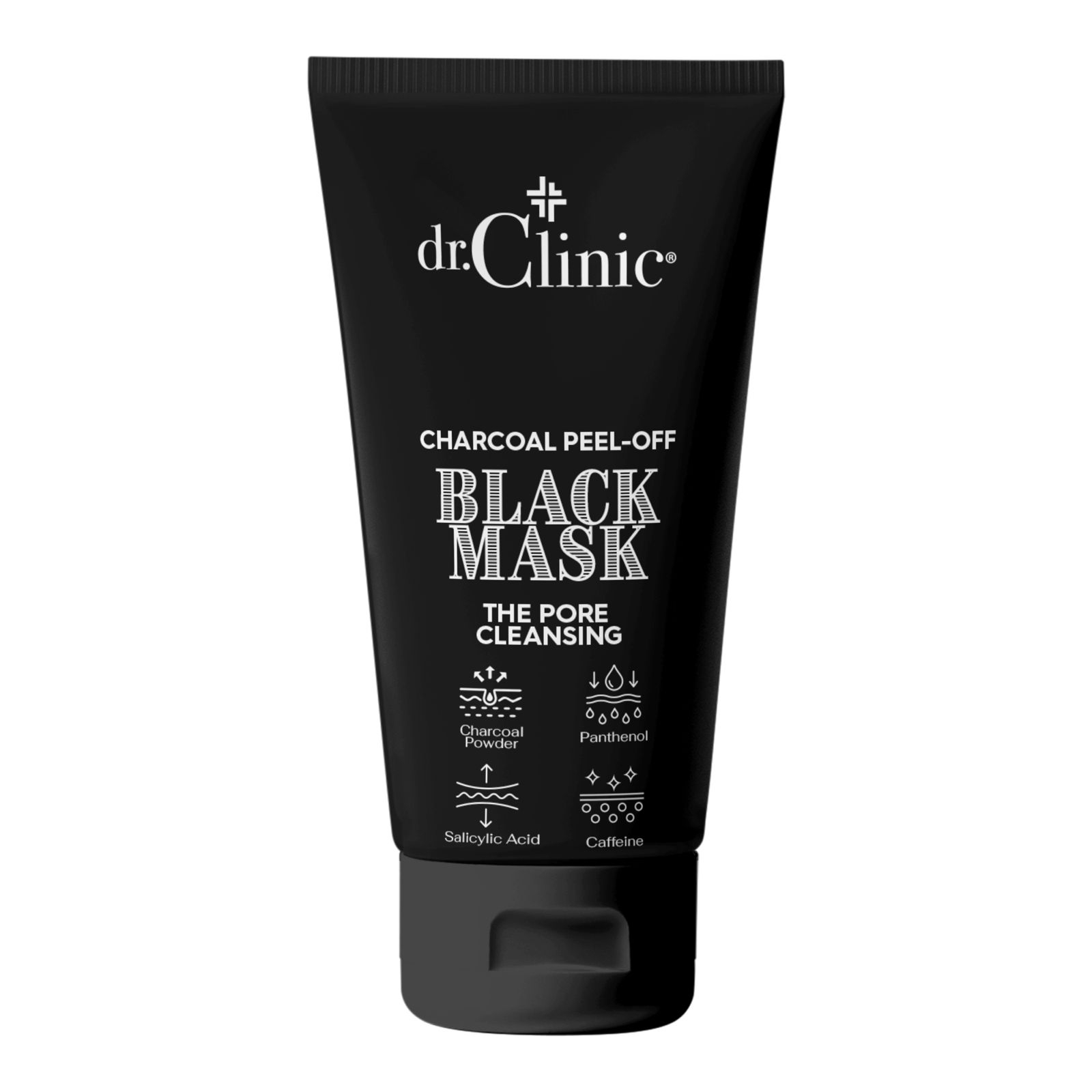 Dr.Clinic Gözenek Temizleyici Soyulabilir Siyah Maske