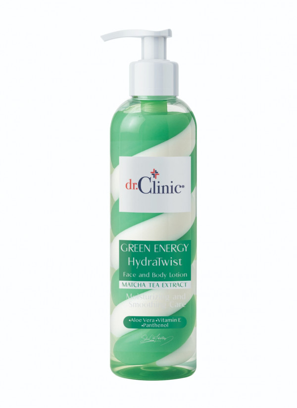 Dr. Clinic Green Energy HydraTwist Face and Body Lotion 200 Ml