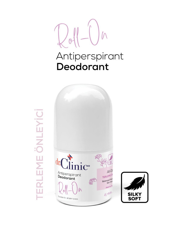 Dr.Clinic Antiperspirant Women Deodorant Roll-On 50ml