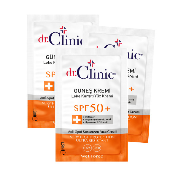 Dr.Clinic Güneş Koruyucu Krem Sachet 1.5 ml