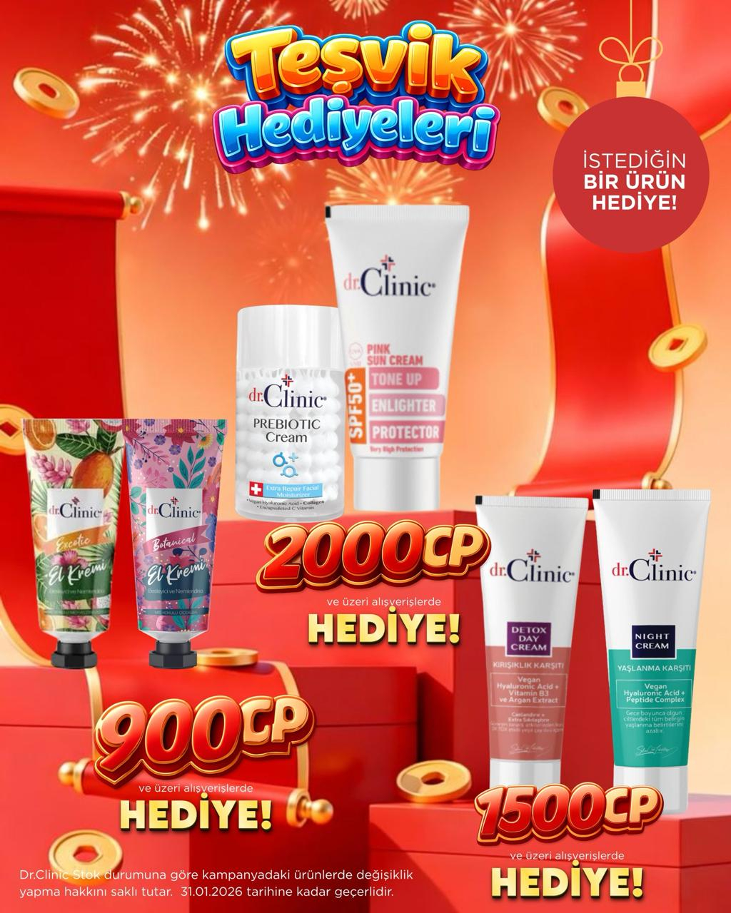 Teşvik Hediyelerimiz