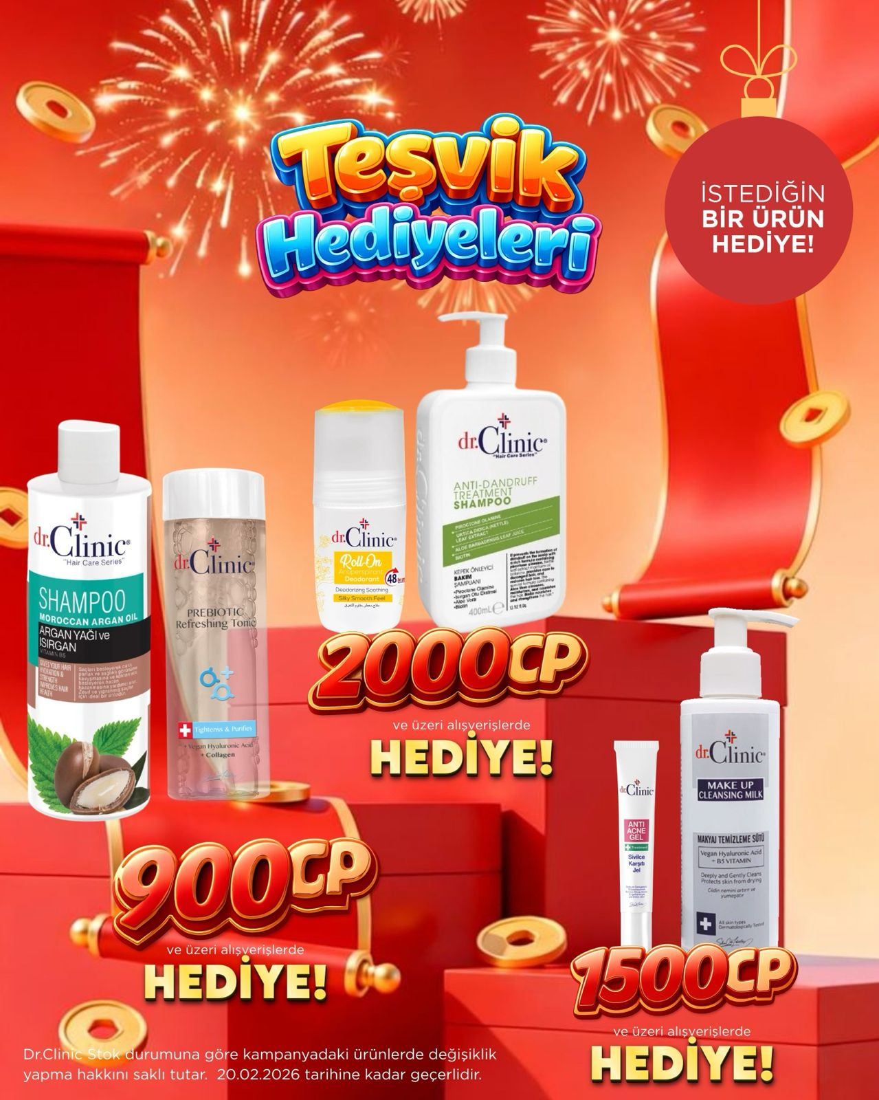 Teşvik Hediyelerimiz