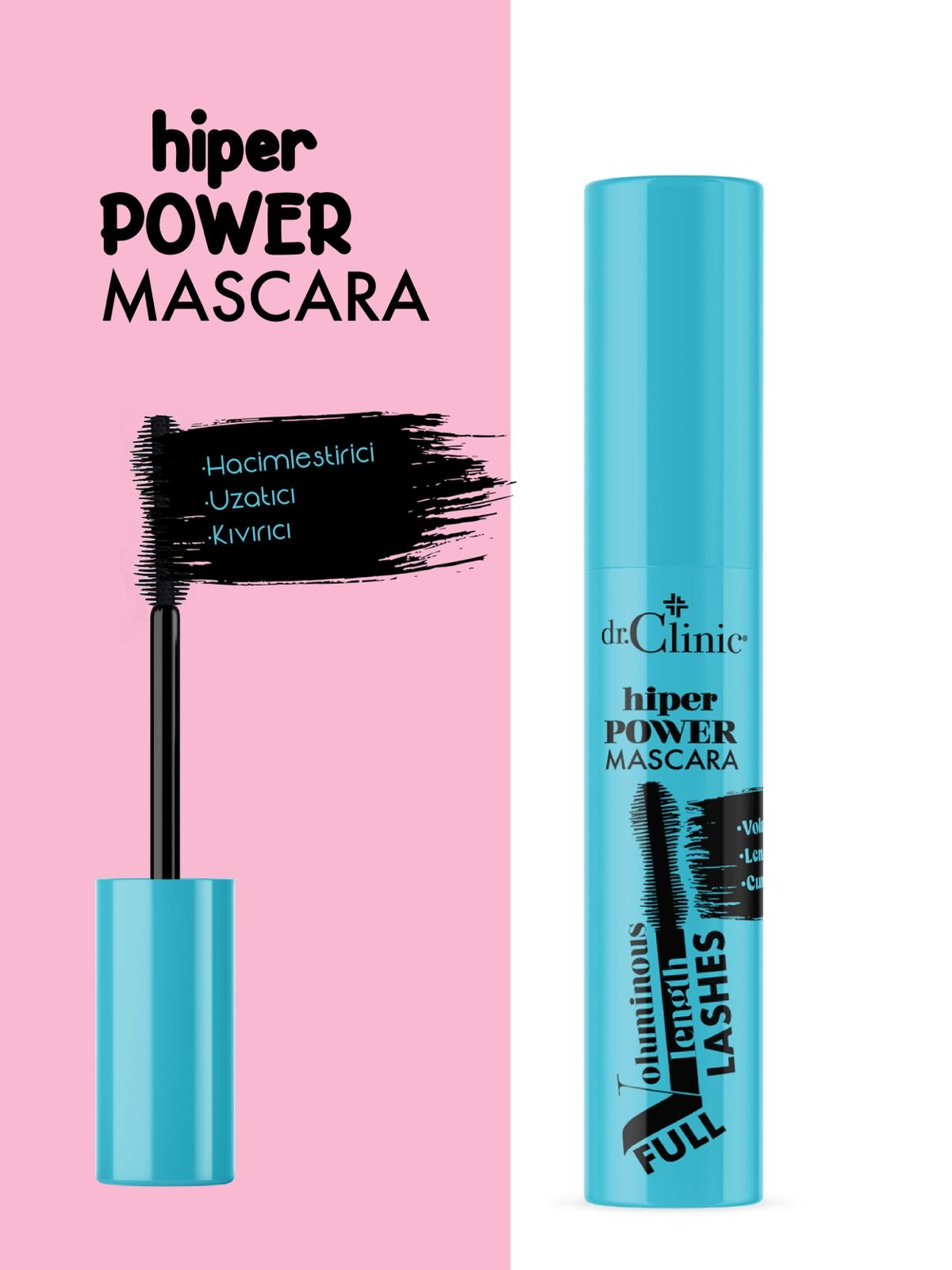 Dr.Clinic Hiper Power Mascara