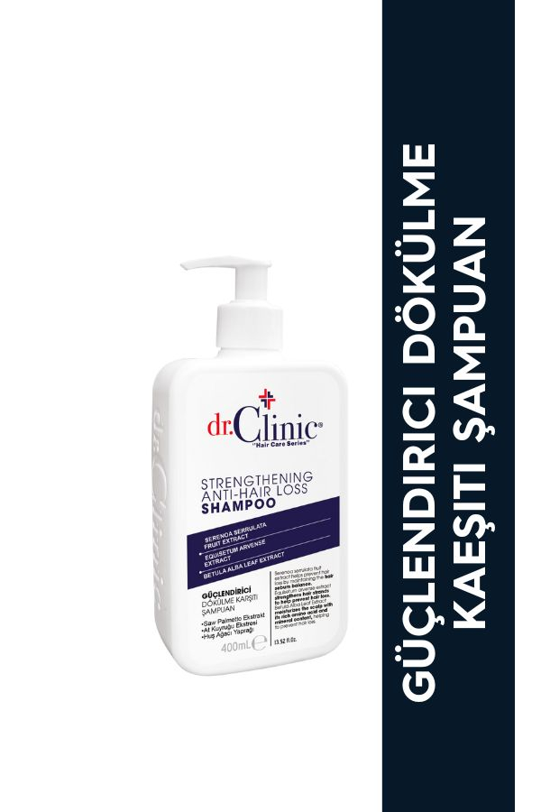Dr.Clinic Güçlendirici Dökülme Karşıtı Şampuan 400 ml