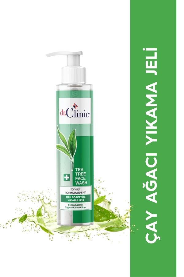 Dr.Clinic Çay Ağacı Yüz Yıkama Jeli 200 ml