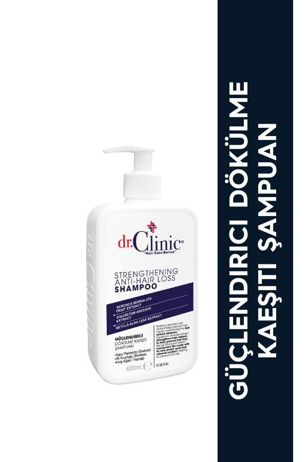 Dr.Clinic Güçlendirici Dökülme Karşıtı Şampuan 400 ml