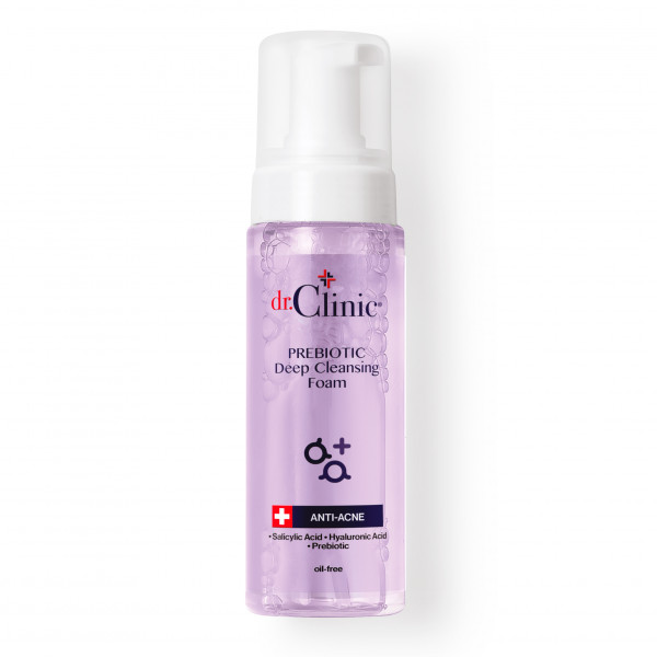 Dr.Clinic Prebiotic Yüz Temizleme Köpüğü Anti - Acne 160 ml
