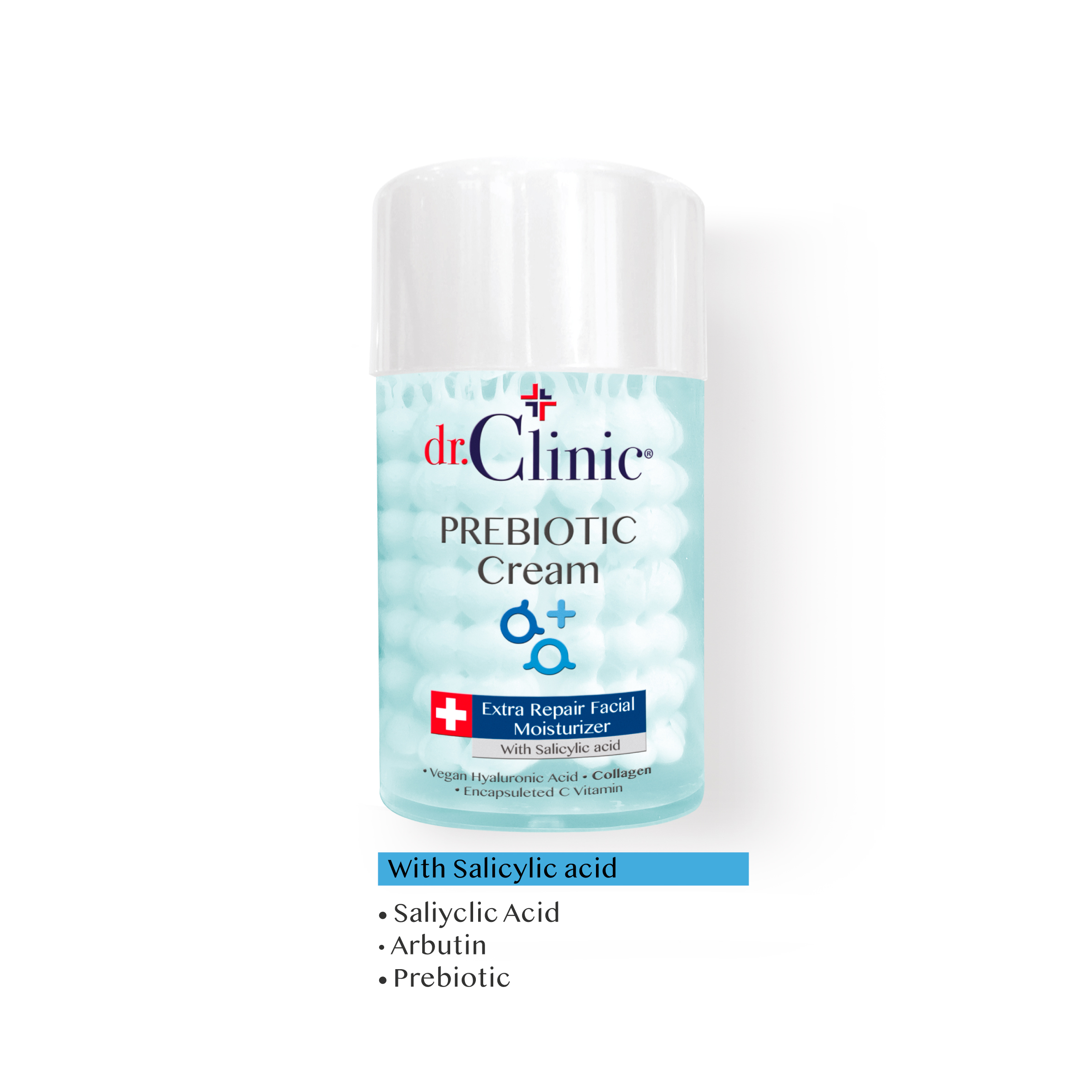 Dr.Clinic Prebiyotik Bakım Kremi Salisilik Asit ile Extra Onarım 100 ml