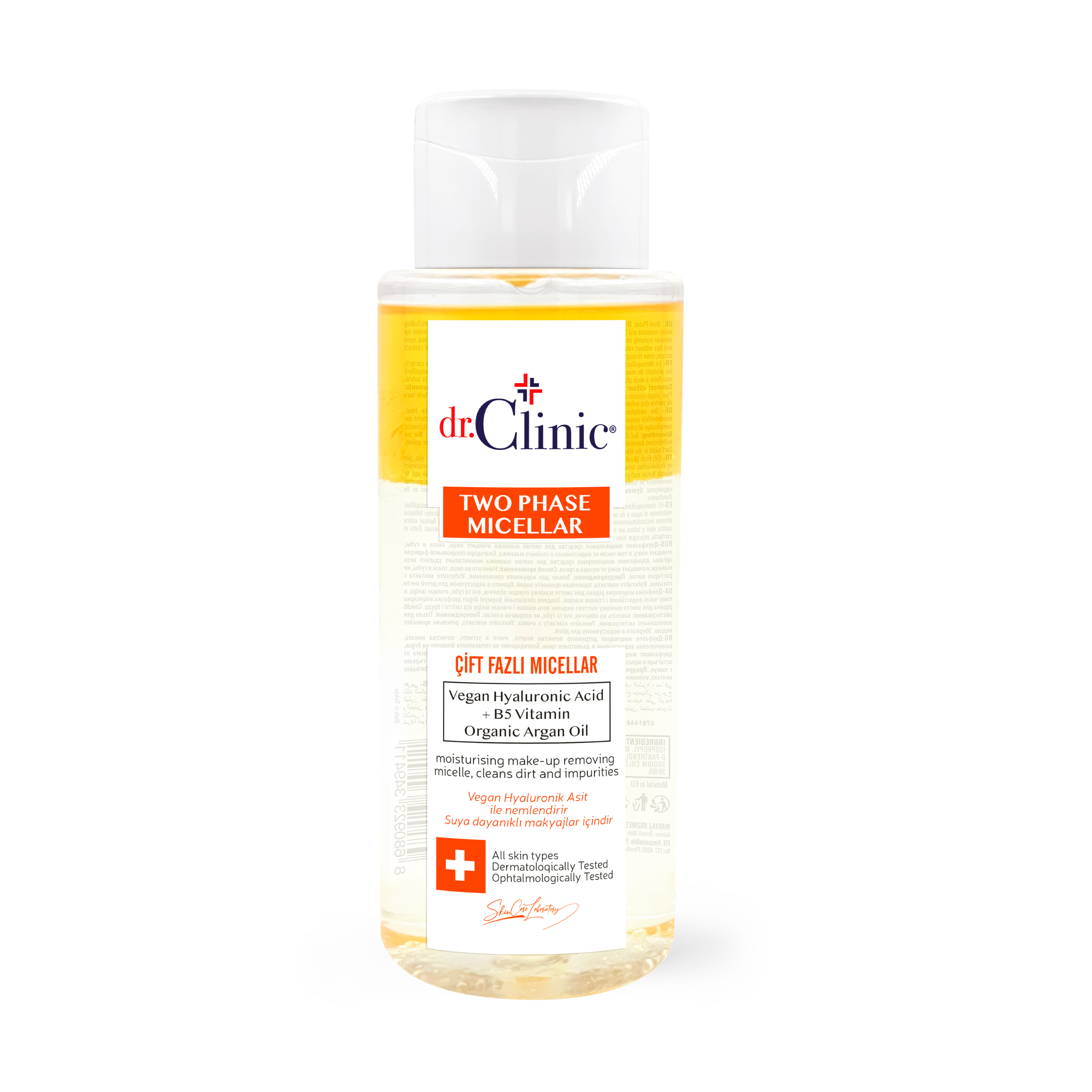 Dr.Clinic Çift Fazlı Temizleme Suyu 400 ml