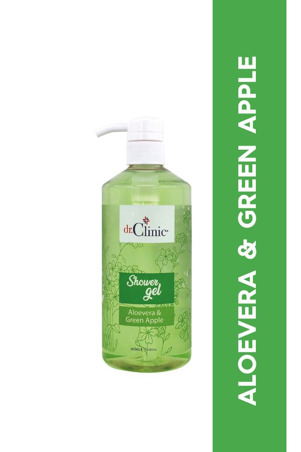 Dr.Clinic Duş Jeli Aloevera & Yeşil Elma 600 ml