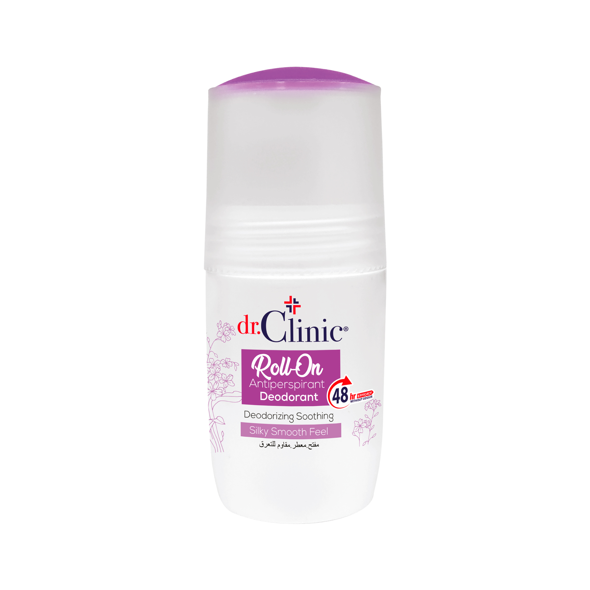Dr.Clinic Antiperspirant DEO ROLL-ON Unisex - Mor 75 ml