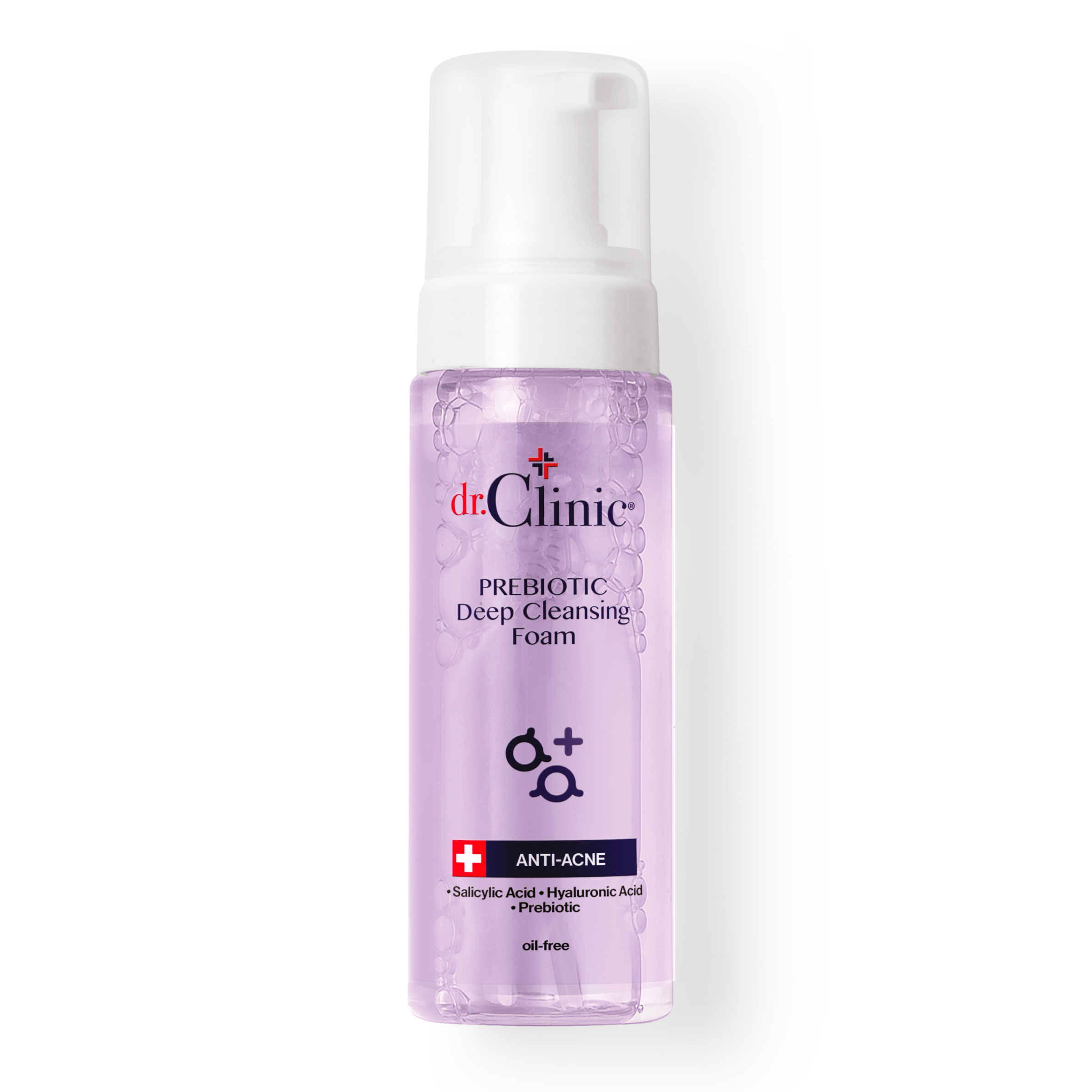 Dr.Clinic Prebiotic Yüz Temizleme Köpüğü Anti - Acne 160 ml