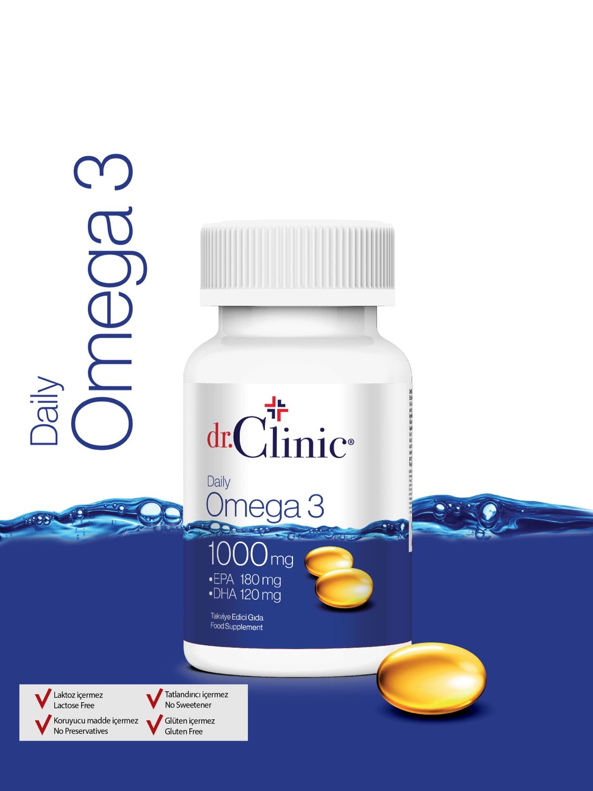 Dr.Clinic Daily Omega-3 30 Softgel